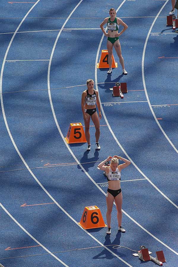 Racers at the starting line